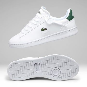 Lacoste - Baskets Femme Carnaby Set 224 White Dark Green