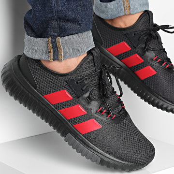 Adidas Sportswear - Scarpe da ginnastica Kaptir 4.0 JR8528 Core Black Better Scarlet Carbon