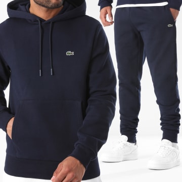 Lacoste - Ensemble De Survetement Logo Brodé Crocodile Bleu Marine