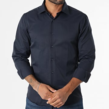 Mackten - Camisa Manga Larga 242 Azul Marino