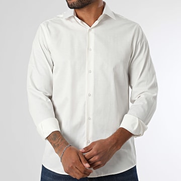 Mackten - Camisa Manga Larga 242 Beige Claro