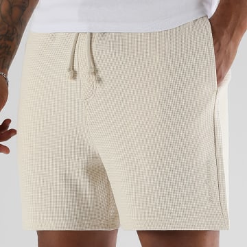 Tommy Jeans - Short Jogging Waffle Script Beach 1805 Beige Clair