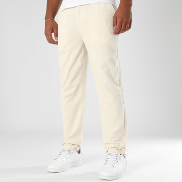 Tommy Jeans - Isaac Light Cord 1702 Pantalones Chinos Beige Claro
