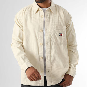 Tommy Jeans - Surchemise Oversize Brick Cord 1698 Beige