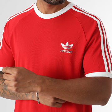Adidas Originals - Tee Shirt A Bandes 3 Stripes IA4852 Rouge