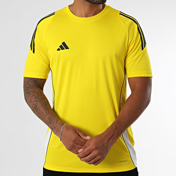 Adidas Sportswear - Tee Shirt A Bandes Tiro24 Jersey IS1015 Jaune
