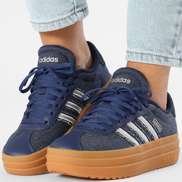 Adidas Sportswear - Sneakers Damen Court Bold JS4471 Dark Blue Cyber Metallic Aurora Ink