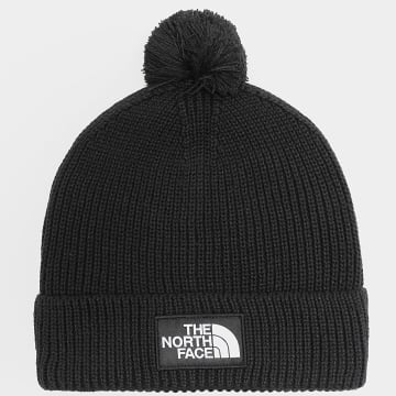 The North Face - Logo Box Pom A8CHF Beanie Negro