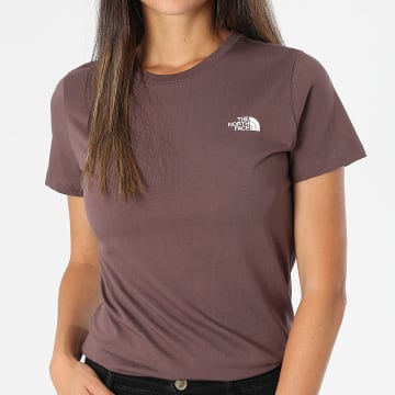 The North Face - T-Shirt Women Simple Dome A87NH Braun