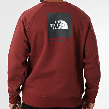 The North Face - Sweat Crewneck Raglan Box A89FA Bordeaux