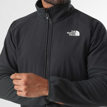 The North Face - Giacca in pile Glacier A89JG Charcoal