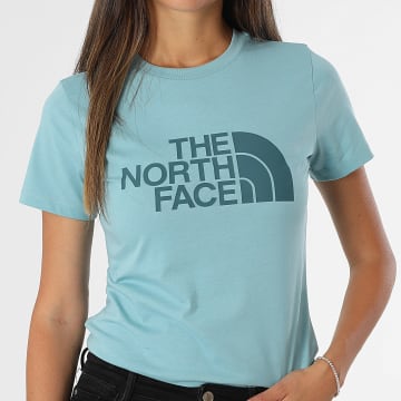 The North Face - T-Shirt Women Easy A8A6D Hellblau