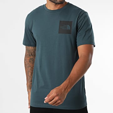 The North Face - T-Shirt Fine A8A6M Entenblau