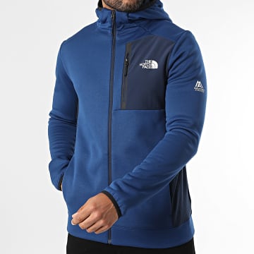 The North Face - Felpa con cappuccio con zip A8DY7 blu navy
