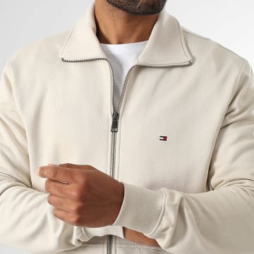 Tommy Hilfiger - Chaqueta con cremallera Essential Terry 8084 Beige