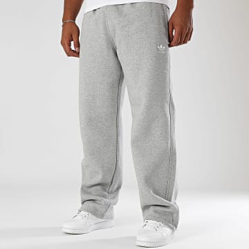 Adidas Originals - Pantaloni da jogging Essential Open Slim-fit JW9157 Grigio erica
