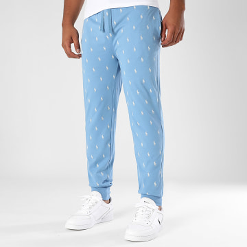 Polo Ralph Lauren - All Over Player Jogginghose Hellblau