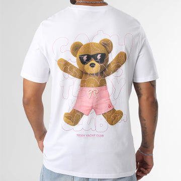 Teddy Yacht Club - King Of Swim Oversize Tee Shirt Blanco