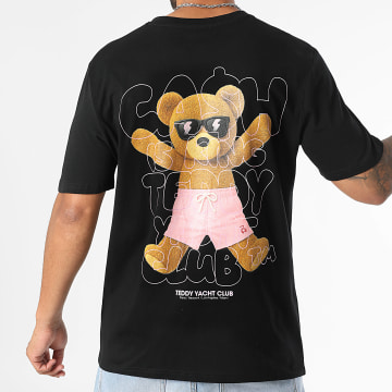 Teddy Yacht Club - King Of Swim Oversize Tee Negro