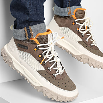 Timberland - Baskets Greenstride Motion 6 Mid Lace A6CW1 Medium Brown Nubuck