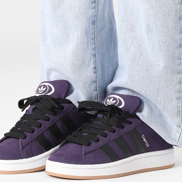 Adidas Originals - Baskets Femme Campus 00s JQ8557 Aurora Purple Core Black Footwear White