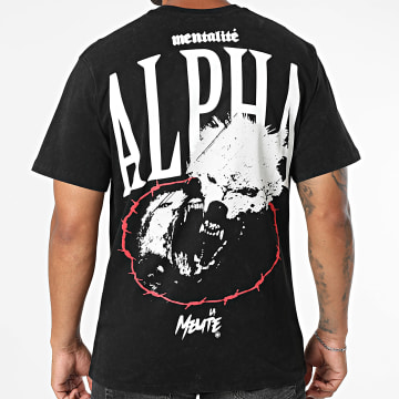 Djadja & Dinaz - Tee Shirt La Meute Mentalité Alpha Noir