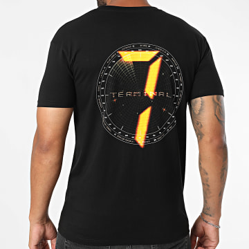 Djadja & Dinaz - Tee Shirt Terminal 7 Arrivée Noir