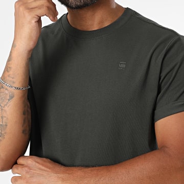 G-Star - T-Shirt Oversize Compact Jersey D16396-B353 Dunkel Khaki Grün