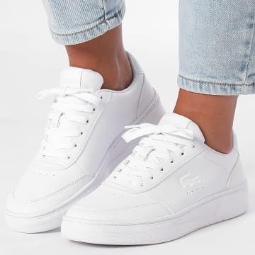 Lacoste - Baskets Femme Powercourt White