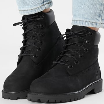 Timberland - Botas Mujer Premium 6 En Encaje Impermeable 112907 Negro