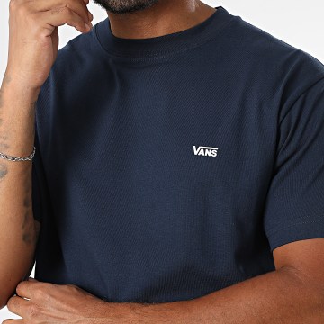 Vans - T-shirt linkerborst 00R9X marineblauw