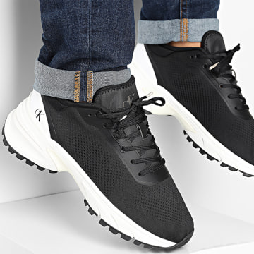 Calvin Klein - Sneakers Hike Runner Tech Knit 1284 Black Bright White