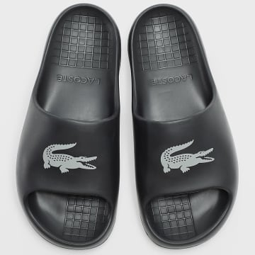 Lacoste - Claquettes Serve Slide 2.0 Logo Noir