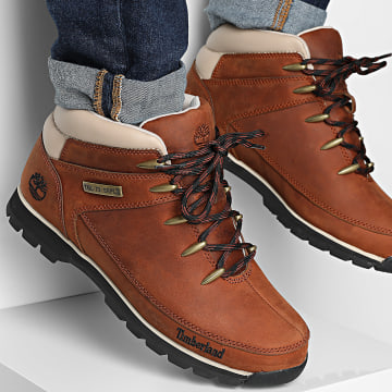 Timberland - Botas Euro Sprint Mid Hiker A121K Marrón plena flor