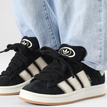 Adidas Originals - Sneakers donna Campus 00s W JQ5806 Core Black Crew White Magic Beige