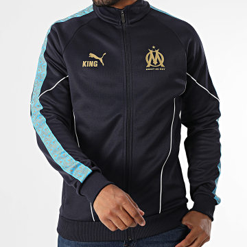 Puma - Sudadera con cremallera OM King Anthem 781557 Azul marino