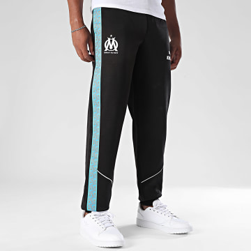 Puma - Pantalón de chándal OM King Anthem 781558 Negro Azul claro