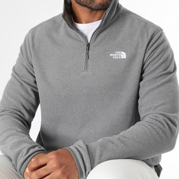 The North Face - Felpa a collo alto Glacier Fleece A8D0Q Grigio