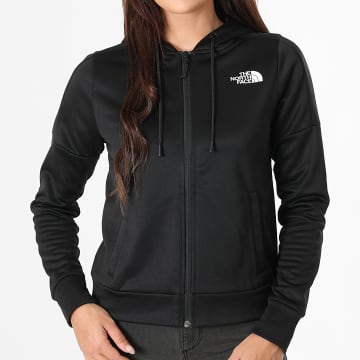 The North Face - Sweat Zippé Capuche Femme Reaxion Feece A8CNR Noir