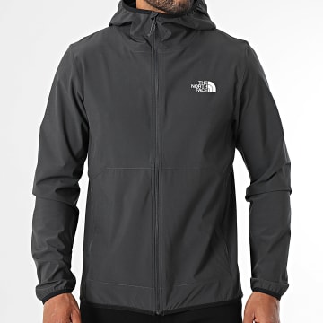 The North Face - Windbreaker Kapuze A8CS7 Anthrazitgrau