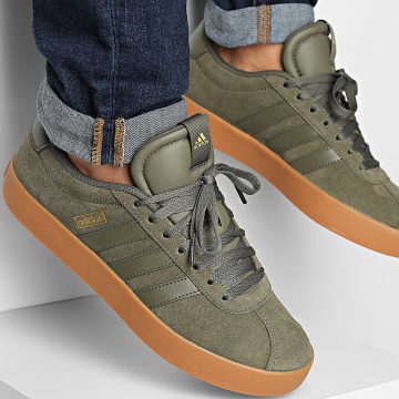 Adidas Sportswear - Scarpe da ginnastica VL Court 3.0 JR2223 Olive Strata Gold Metallic