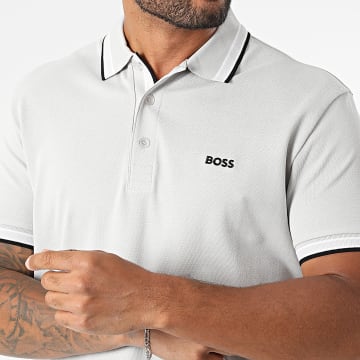 BOSS - Polo de manga corta Paddy 50469055 Gris claro