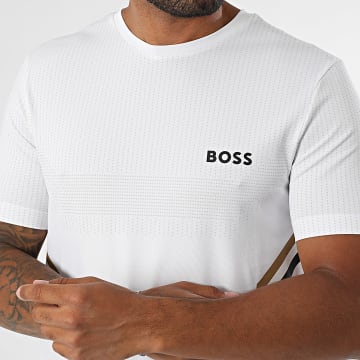 BOSS - Slim Tech TOC T-shirt 50543329 Wit