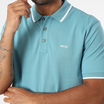 BOSS - Polo de manga corta Parlay 190 50494697 Azul