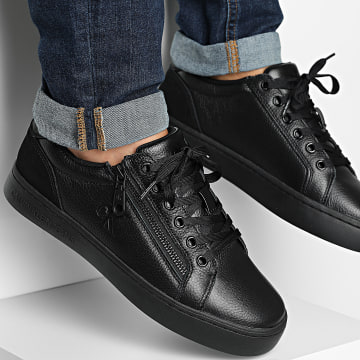 Calvin Klein - Baskets Classic Cupsole Zip Low 1318 Triple Black