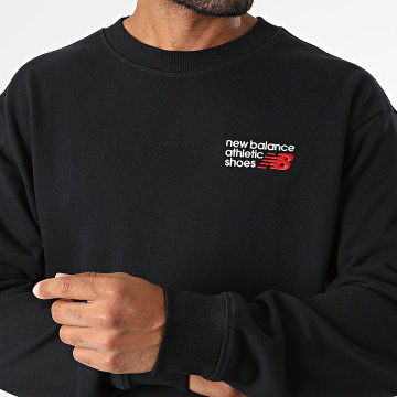 New Balance - Sweatshirt Crewneck MT41547 Schwarz