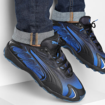 Puma - Scarpe da ginnastica Inhale 401560 Mountain Blue Puma Black