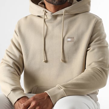 Tommy Jeans - Sudadera con capucha 0258 Beige