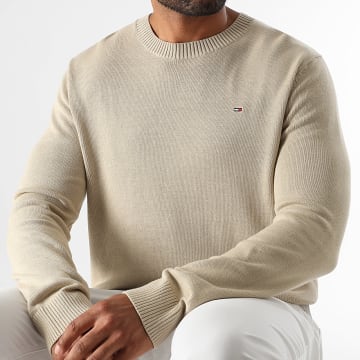 Tommy Jeans - Jersey Slim Essential 8895 Beige oscuro