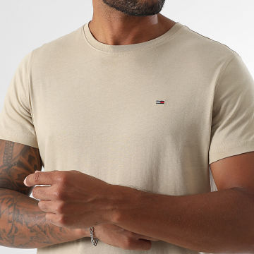 Tommy Jeans - Camiseta Tjm Xslim Jersey 4411 Beige